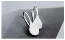 Load image into Gallery viewer, Sterling Silver Simple Drop Earrings - Love Essential Being