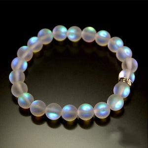Mermaid Glass Crystal Moonstone Bracelets Multicolors - Love Essential Being