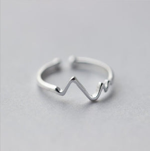 Unique Silver Rings - Love Essential Being