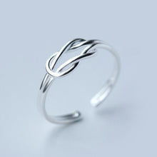 Load image into Gallery viewer, Unique Silver Rings - Love Essential Being