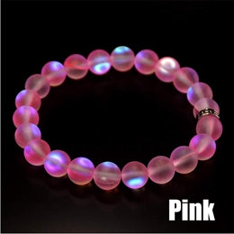 Mermaid Glass Crystal Moonstone Bracelets Multicolors - Love Essential Being