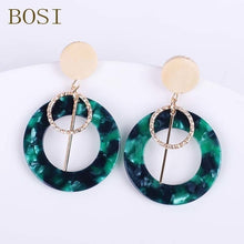 Load image into Gallery viewer, Multicolor Acrylic Boho Earrings - Love Essential Being