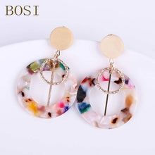 Load image into Gallery viewer, Multicolor Acrylic Boho Earrings - Love Essential Being