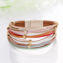 Load image into Gallery viewer, Multilayer Leather Braided Wide Wrap Bohemian Style Bracelets - Love Essential Being
