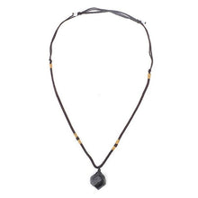 Load image into Gallery viewer, Natural Black Tourmaline Stone Pendant Necklace - Love Essential Being