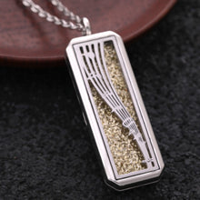 Load image into Gallery viewer, Aromatherapy Jewelry Rectangle Stainless Steel Magnetic Pendant