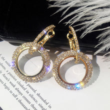 Load image into Gallery viewer, IPARAM Luxury Rhinestone Crystal Geometric Earrings - Love Essential Being