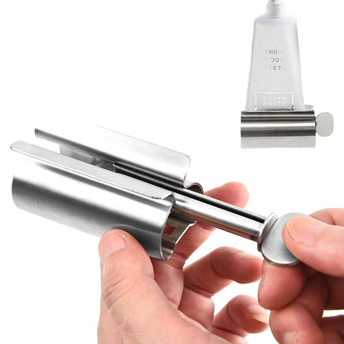 Rolling Toothpaste Squeezer Dispenser Stainless Steel - Love Essential Being
