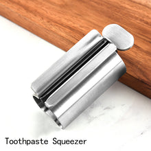 Load image into Gallery viewer, Rolling Toothpaste Squeezer Dispenser Stainless Steel - Love Essential Being