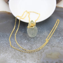 Load image into Gallery viewer, Raw Amethysts/Citrines Perfume Bottle Pendant Necklaces - Love Essential Being