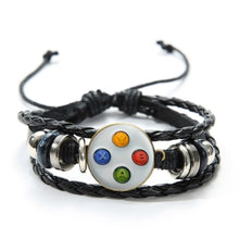 Load image into Gallery viewer, Video Game Controller Leather Bracelet - Love Essential Being