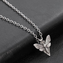 Load image into Gallery viewer, Punk Moth and Fairy Antiquity Pendant Necklaces - Love Essential Being