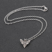 Load image into Gallery viewer, Punk Moth and Fairy Antiquity Pendant Necklaces - Love Essential Being