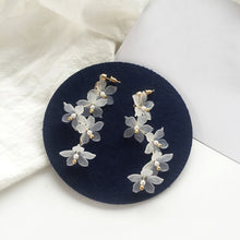Load image into Gallery viewer, Handmade Delicate Floral Dangle Earrings - Love Essential Being