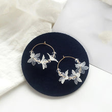 Load image into Gallery viewer, Handmade Delicate Floral Dangle Earrings - Love Essential Being