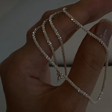 Load image into Gallery viewer, Sterling Silver Shimmer Necklace - Love Essential Being