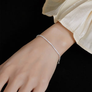 Sterling Silver Adjustable Bracelet - Love Essential Being