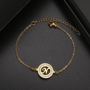 CACANA A-Z Fashion Initial Charm Bracelets - Love Essential Being
