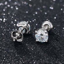 Load image into Gallery viewer, Real 0.1-1 Carat D Color Moissanite Earrings 925 Sterling Silver - Love Essential Being