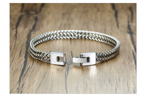 Vnox Vintage Oxidized Double Chain Bracelets - Love Essential Being