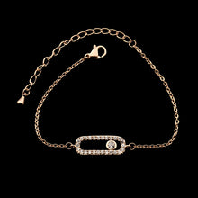 Load image into Gallery viewer, V Rose Gold Kettingen Voor Vrouwen Vintage CZ Love Long Bar Choker Necklaces - Love Essential Being