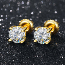 Load image into Gallery viewer, Real 0.1-1 Carat D Color Moissanite Earrings 925 Sterling Silver - Love Essential Being