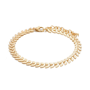Tocona Bohemian Gold Tassel Bracelets