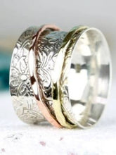 Load image into Gallery viewer, Sterling Silver Spinner Ring Meditation