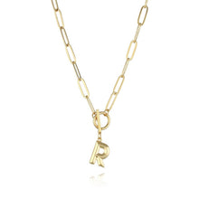 Load image into Gallery viewer, Initial Toggle Clasp Necklaces - Love Essential Being
