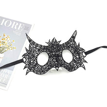 Load image into Gallery viewer, Hollow Lace Masquerade Face Mask