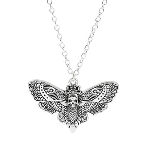 Punk Moth and Fairy Antiquity Pendant Necklaces - Love Essential Being