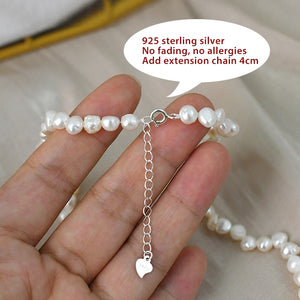 Natural Freshwater Pearl Choker - Love Essential Being