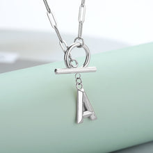 Load image into Gallery viewer, Initial Toggle Clasp Necklaces - Love Essential Being