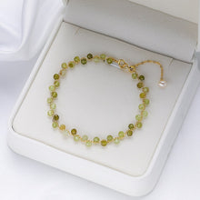 Load image into Gallery viewer, Natural Stone Tourmaline Bracelet - Love Essential Being