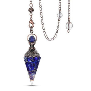 Balancing Crystal Pendulum Necklace