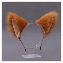 Load image into Gallery viewer, Cosplay Cute Cat Fox Furry Ear Fur Headbands