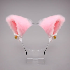 Cosplay Cute Cat Fox Furry Ear Fur Headbands