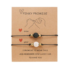 Load image into Gallery viewer, 2 PCS/Set Couple Sun Moon Star Heart Braided Rope Charm Bracelots - Love Essential Being