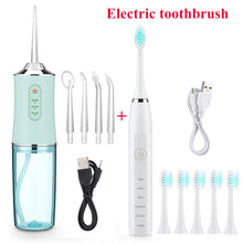 Load image into Gallery viewer, Portable Dental Water Flosser USB Rechargeable 3 Modes