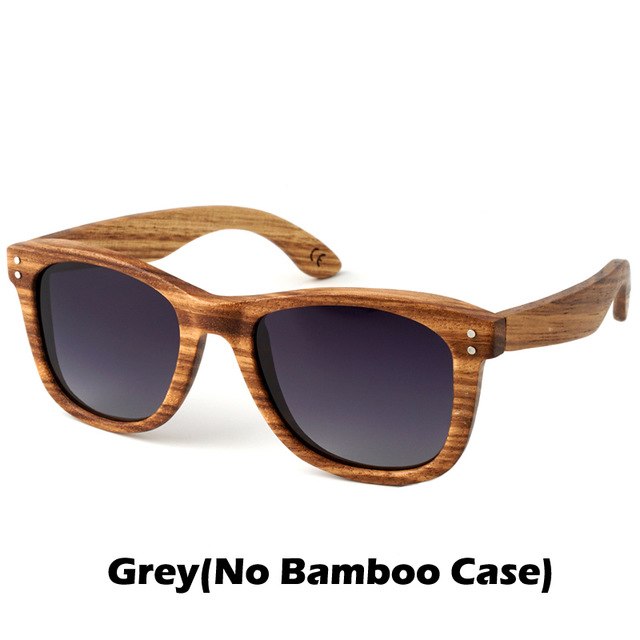 Zebra Wood Sunglasses - Love Essential Being