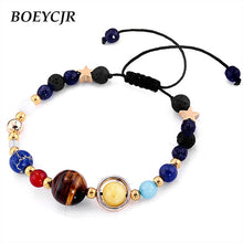 Load image into Gallery viewer, Planetary Energy Solar System Beaded Bracelet - Love Essential Being