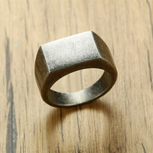 Load image into Gallery viewer, Stainless Raw Finish Men&#39;s Ring - Love Essential Being