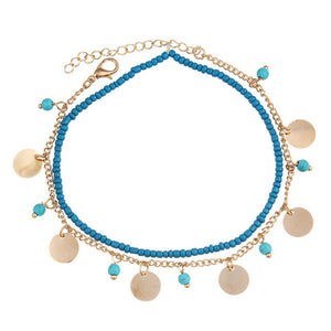 Boho Beaded Anklets - Love Essential Being