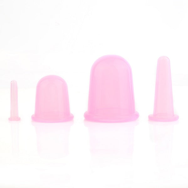 Silicone Cupping Vacuum Cups 4 pcs/set - Love Essential Being