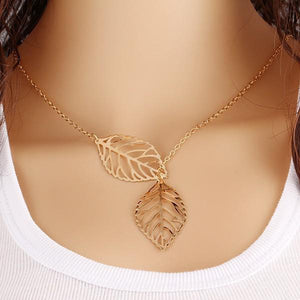 New Leaf Necklace - Love Essential Being