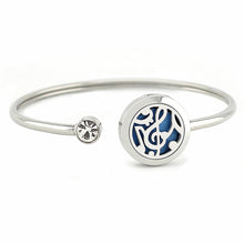 Load image into Gallery viewer, Stainless Essential Oil Bangle Bracelet - Love Essential Being
