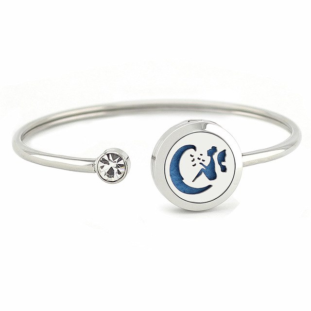 Stainless Essential Oil Bangle Bracelet - Love Essential Being