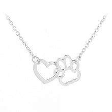 Load image into Gallery viewer, Pet Love Heart Pendant Necklace - Love Essential Being
