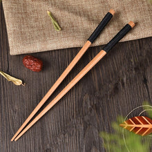 Load image into Gallery viewer, Handmade Japanese Natural Chestnut Wood Chopsticks - Love Essential Being