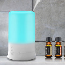 Load image into Gallery viewer, Ultrasonic Aromatherapy Diffuser and Humidifier with Oil Beginners Gift Set (9-Piece) - Love Essential Being